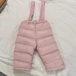 Ralph Lauren Pink Kids Puffer Bodysuit